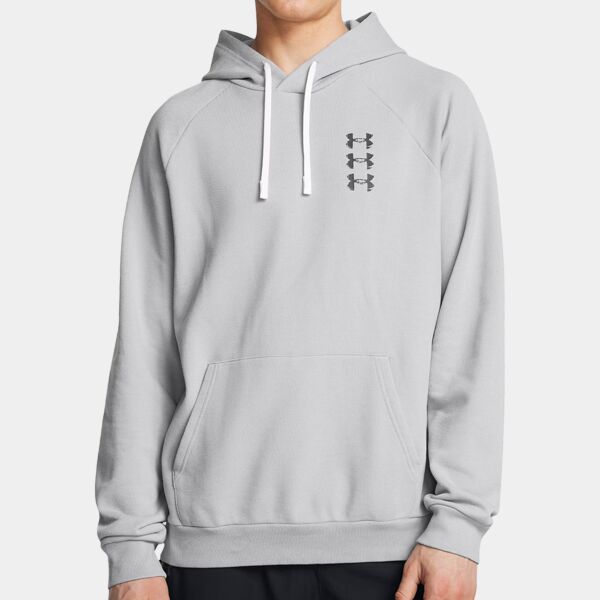 Men’s UA Rival Fleece Textured Sliced 'N Diced Hoodie Thumbnail