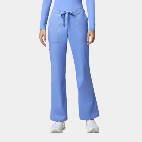 Women's Flare Leg Drawstring Scrub Pant Thumbnail