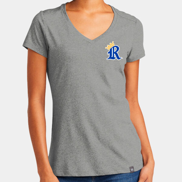 Ladies Heritage Blend V Neck Tee Thumbnail