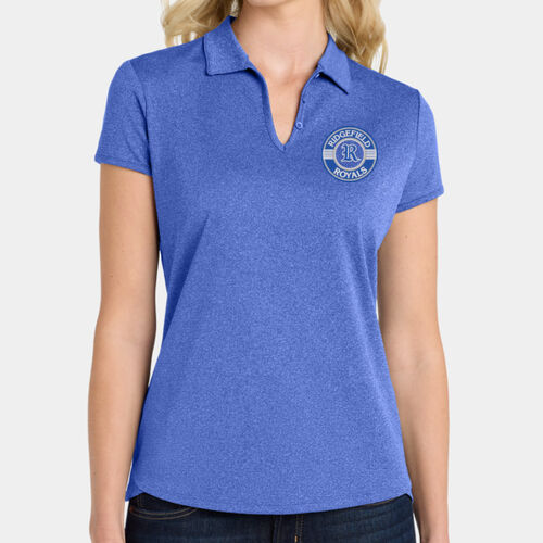 Women's Trace Heather Embroidered Polo Thumbnail
