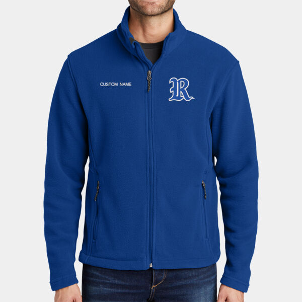 Personalized Value Fleece Embroidered Jacket Thumbnail