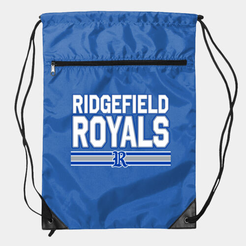 Zippered Drawstring Backpack Thumbnail